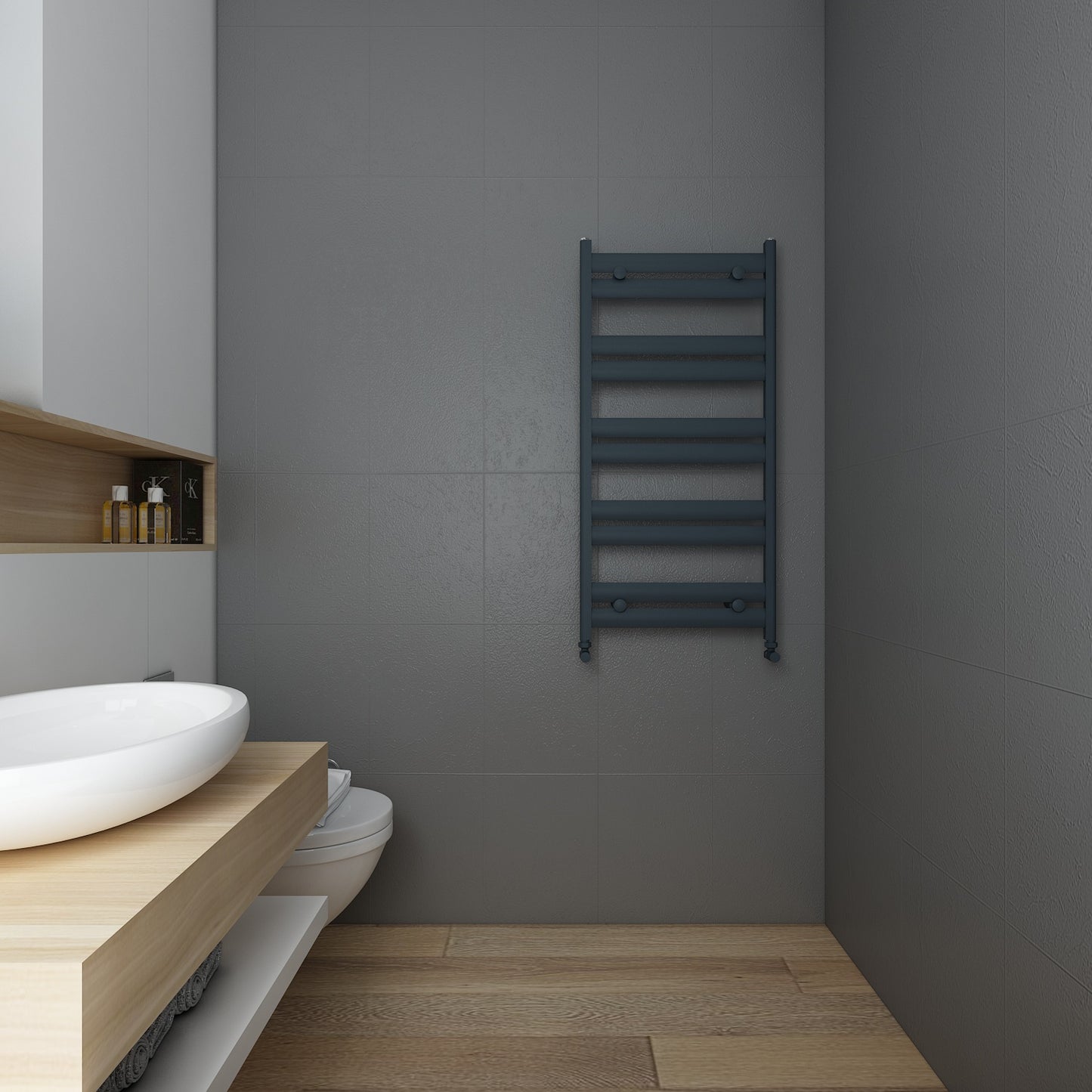 Carisa Soleil Aluminium Towel Radiators