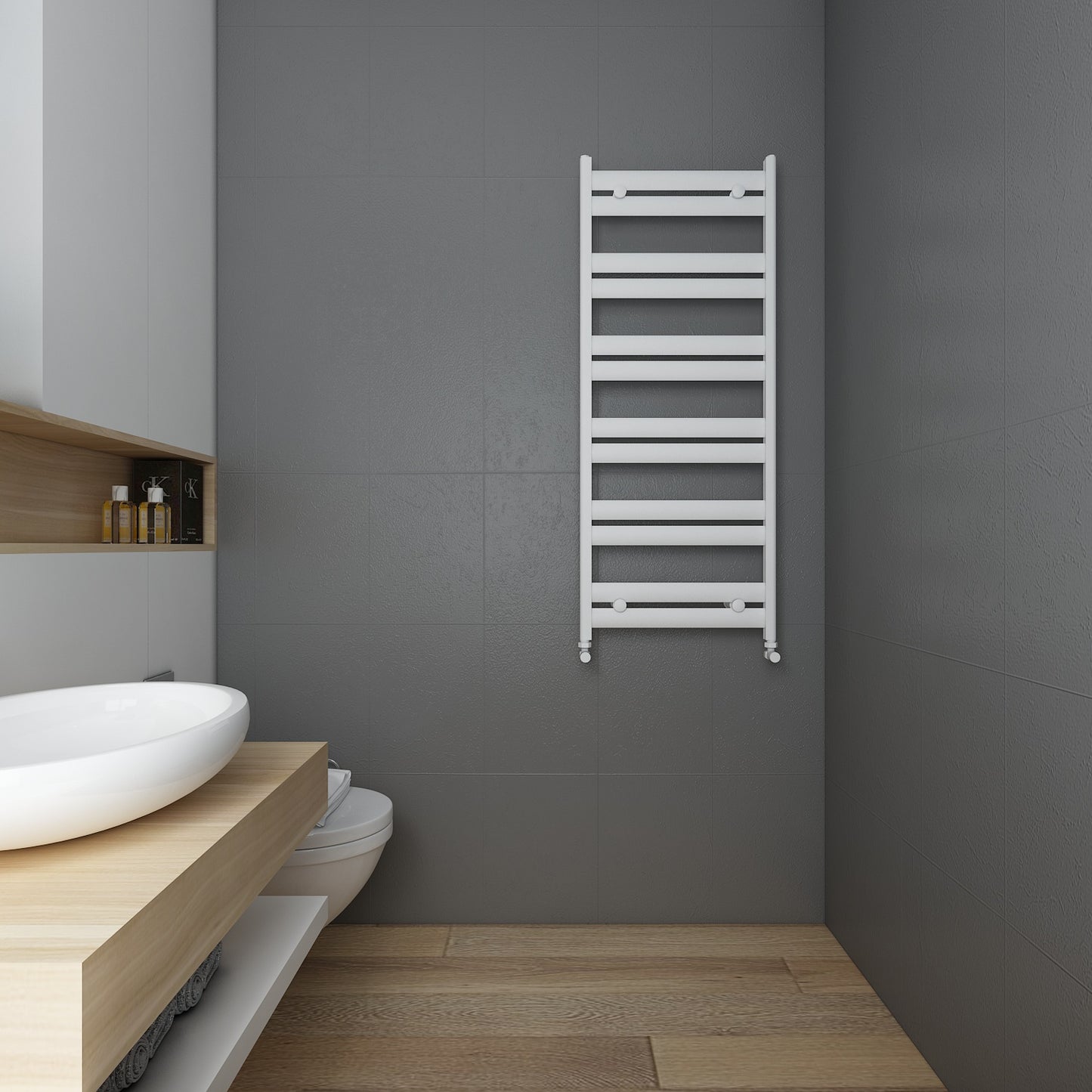 Carisa Soleil Aluminium Towel Radiators