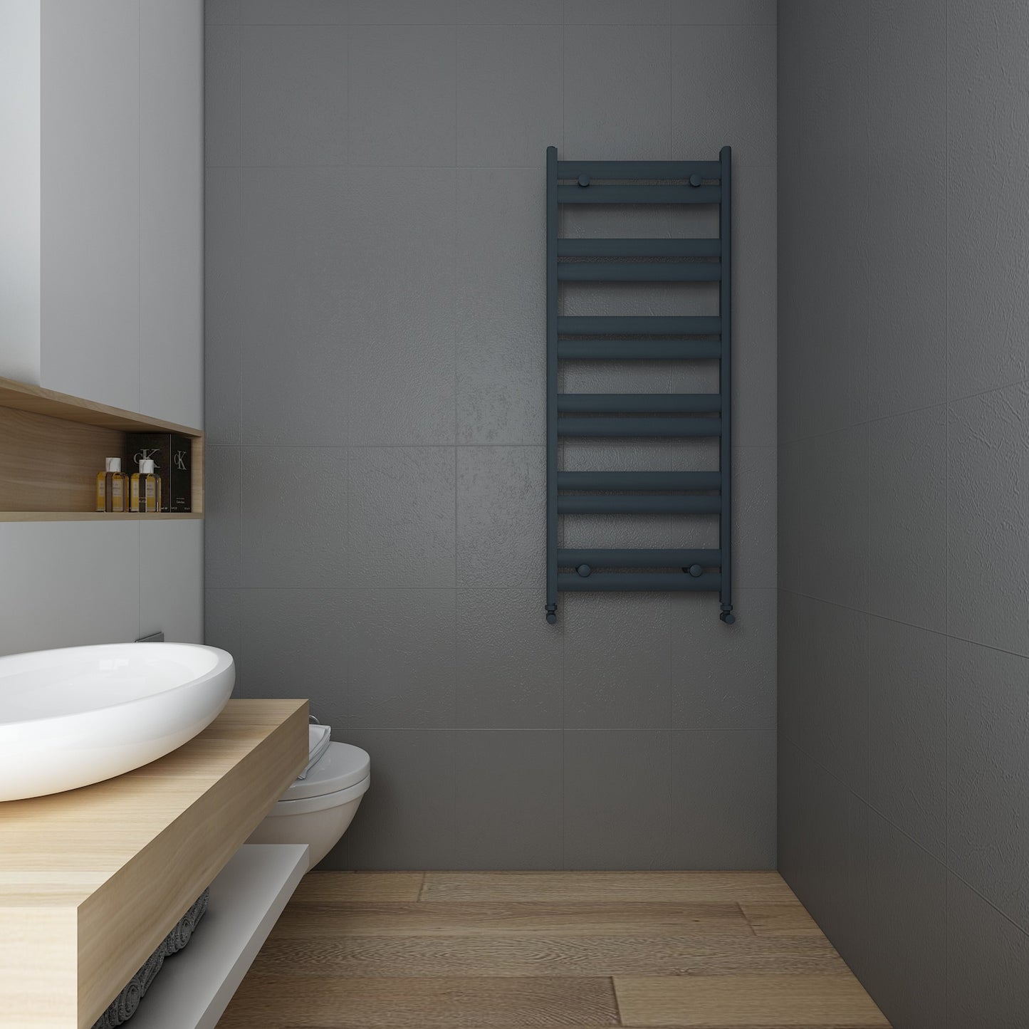 Carisa Soleil Aluminium Towel Radiators