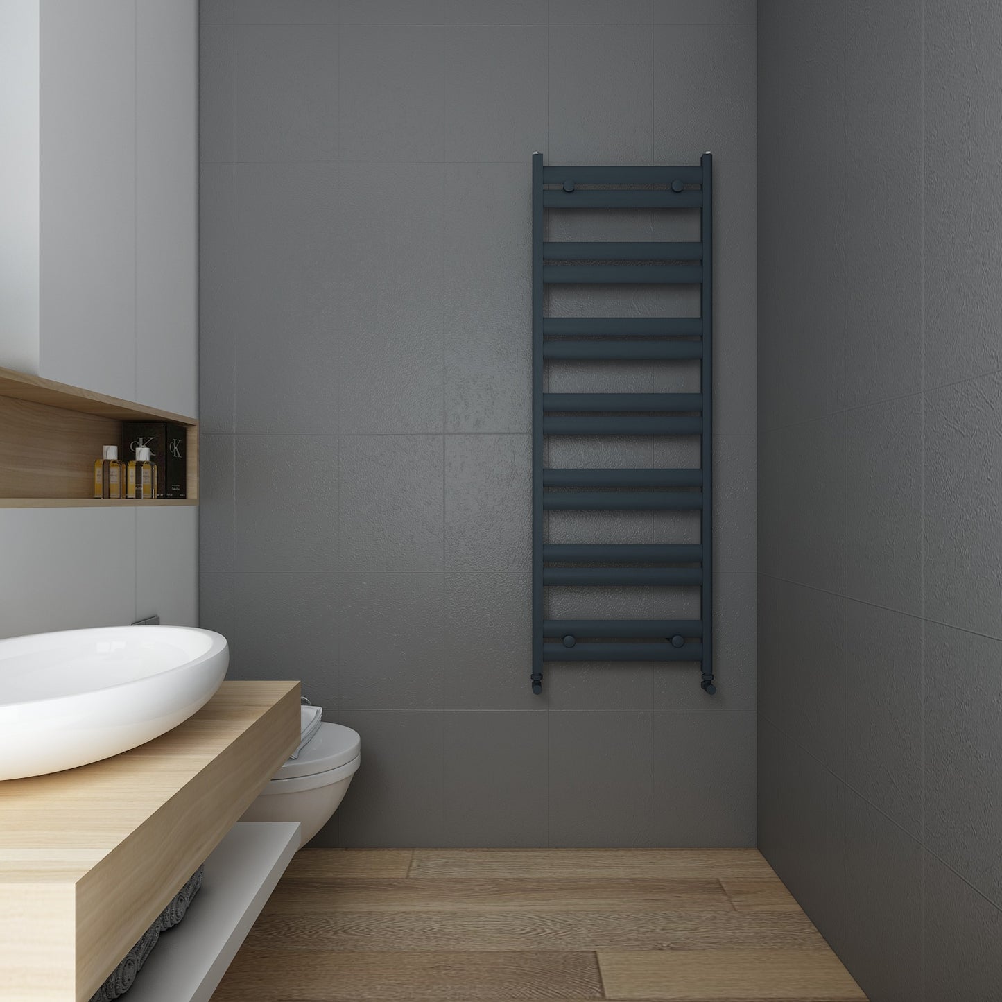 Carisa Soleil Aluminium Towel Radiators