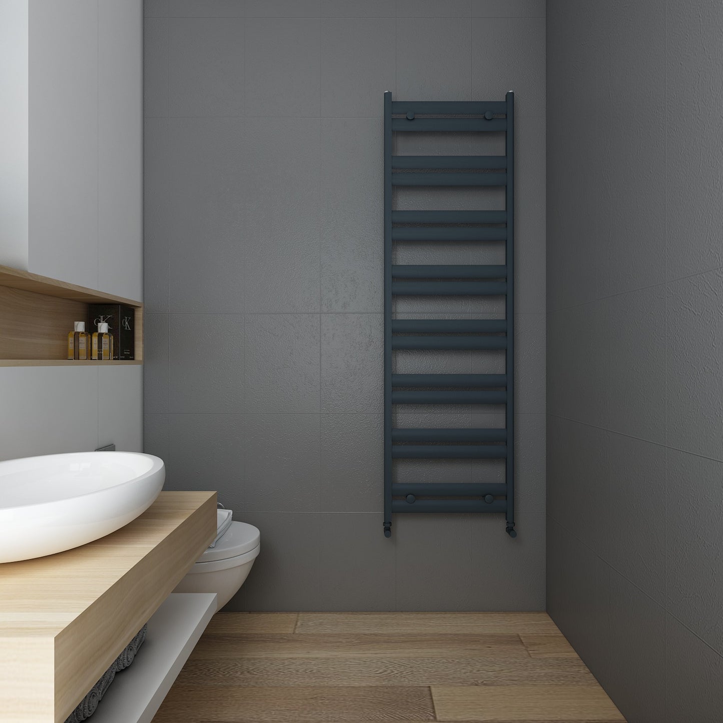 Carisa Soleil Aluminium Towel Radiators