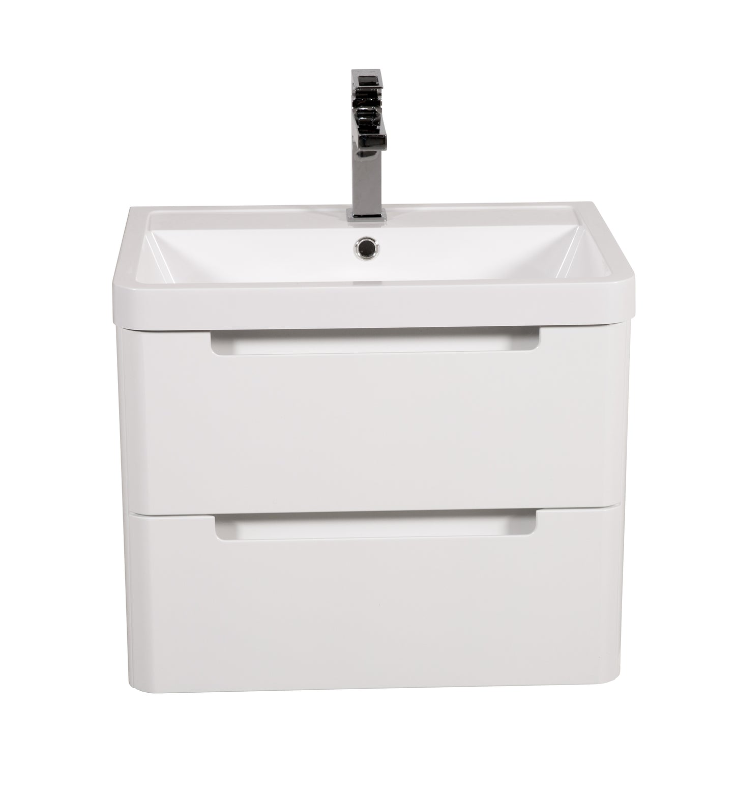 Tailored Bathrooms Monza 600mm Wall Hung Vanity Unity & Basin | Sleek Storage with a Modern Edge