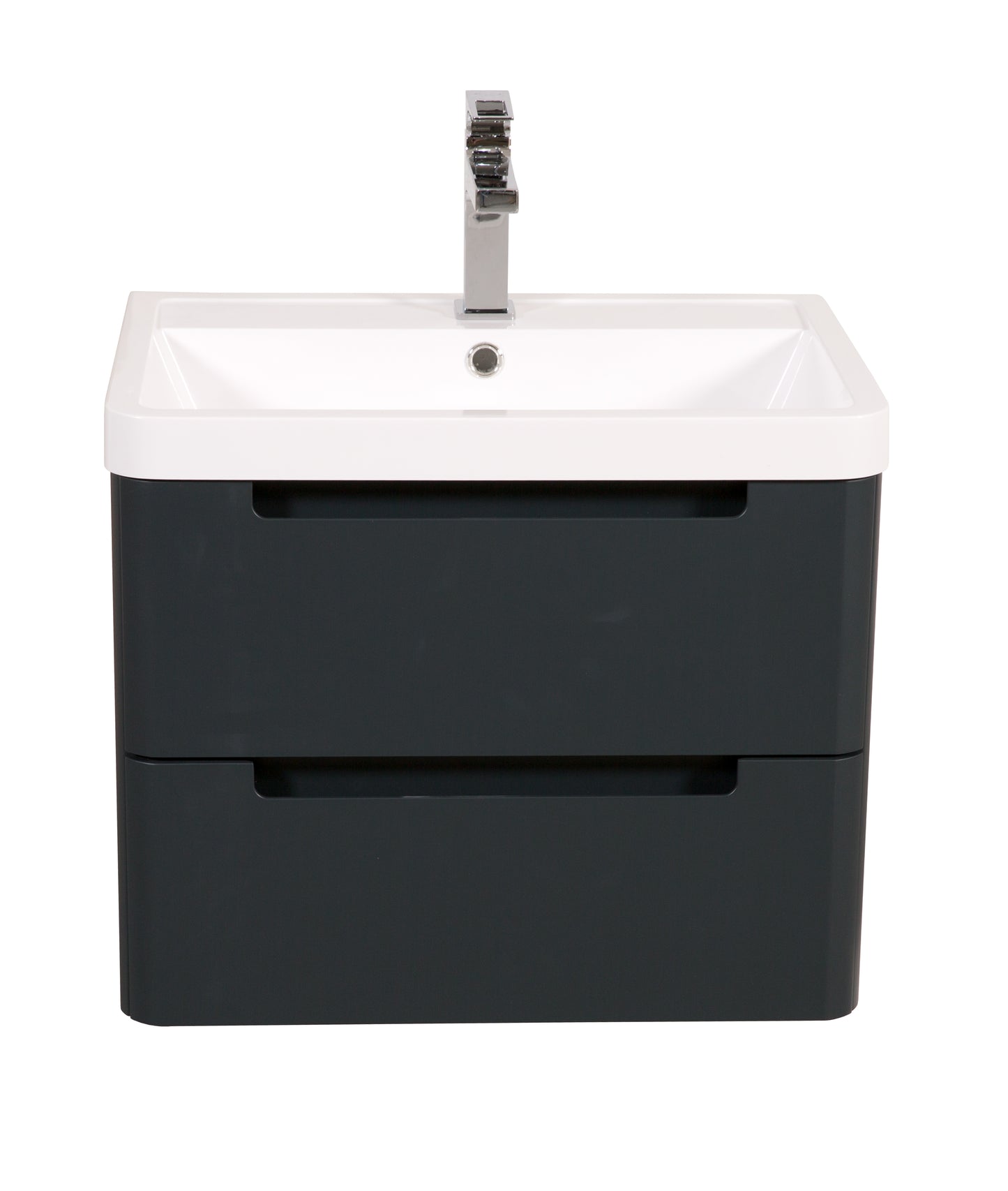 Tailored Bathrooms Monza 600mm Wall Hung Vanity Unity & Basin | Sleek Storage with a Modern Edge