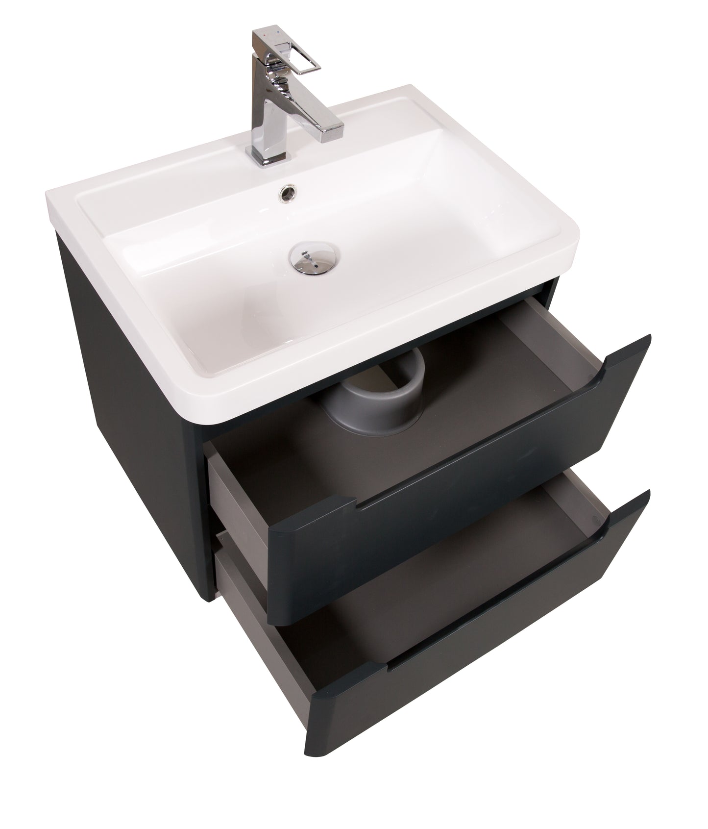 Tailored Bathrooms Monza 600mm Wall Hung Vanity Unity & Basin | Sleek Storage with a Modern Edge