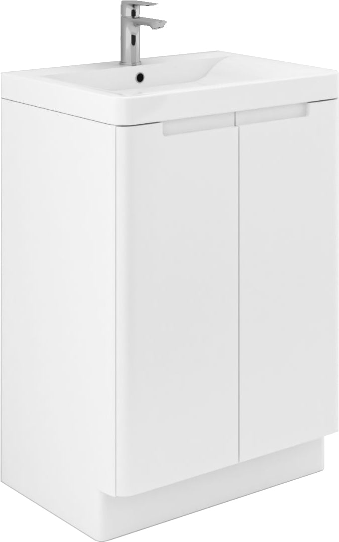 Tailored Bathrooms Monza 600mm Two Door Vanity Unit – Floor Standing