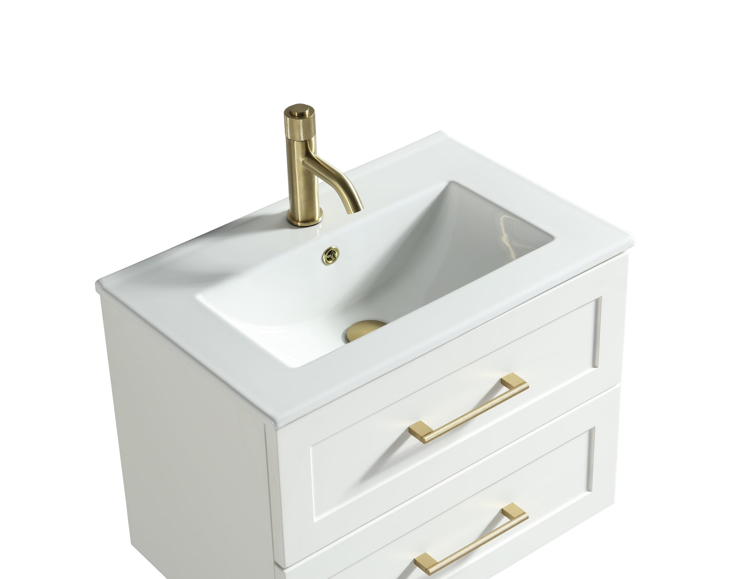 Tailored Bathrooms Bakewell 600mm Wall Hung Vanity Unit & Basin