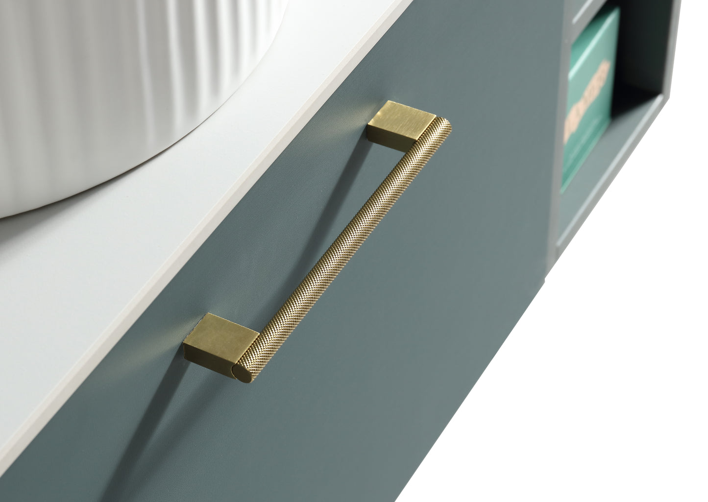 Tailored Bathrooms Piatta 1000mm Wall Hung Vanity with 2 Side Storage Units & Sintered Stone Counter Top