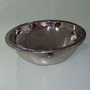 Coppersmith Creations Hammered Single Wall Steel Sink