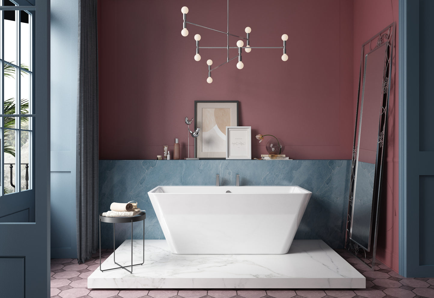 Charlotte Edwards Eris Freestanding Bath - Gloss White