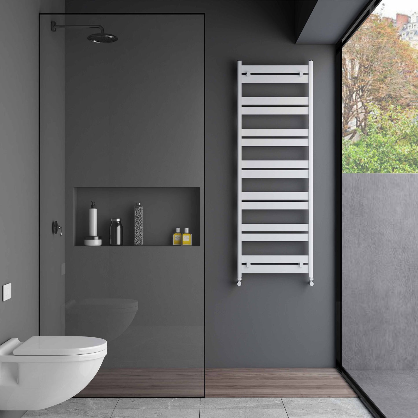 Carisa Ligne Aluminium Towel Radiators