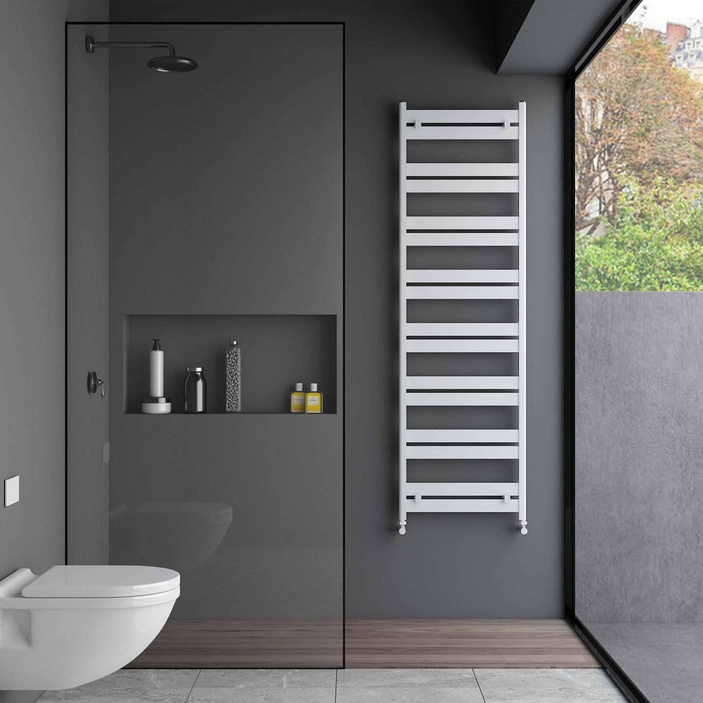 Carisa Ligne Aluminium Towel Radiators