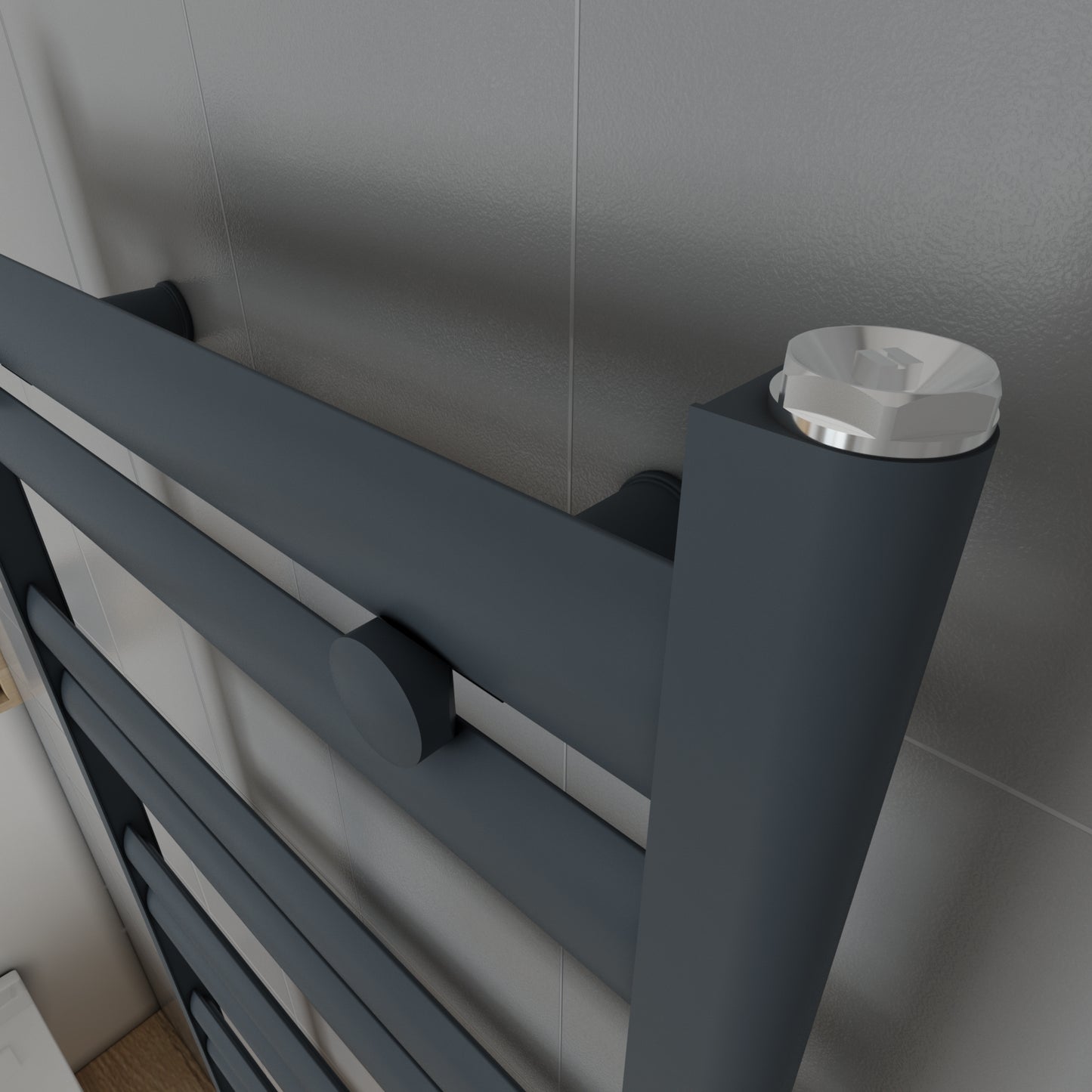 Carisa Soleil Aluminium Towel Radiators