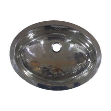 Coppersmith Creations Hammered Single Wall Steel Sink