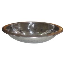 Coppersmith Creations Hammered Single Wall Steel Sink