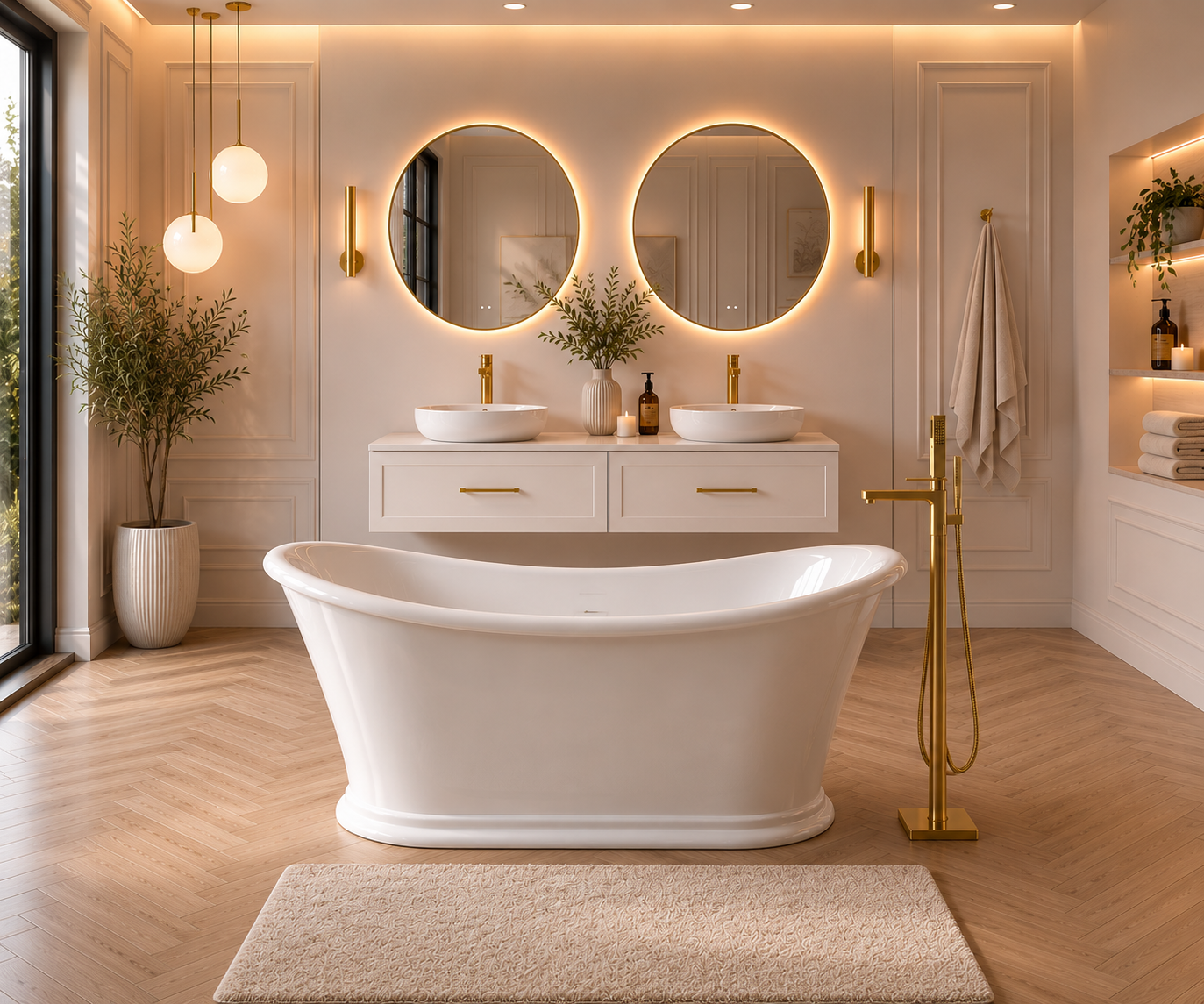 Spa Inspired Bathrooms