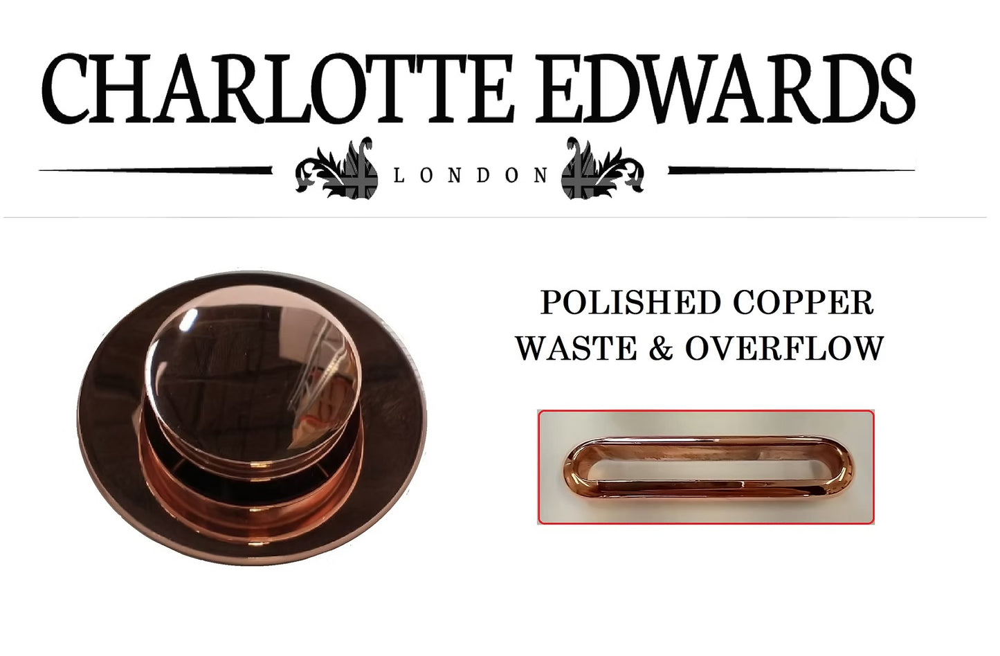 Charlotte Edwards - Alternative Waste & Overflow Finishes