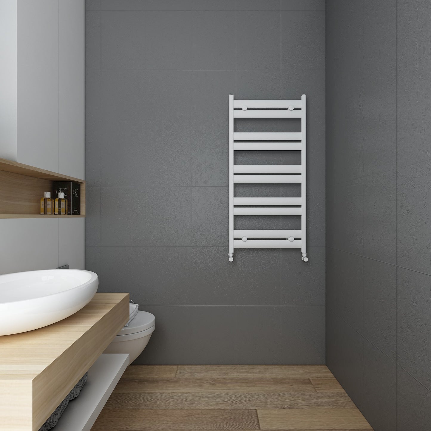 Carisa Soleil Aluminium Towel Radiators