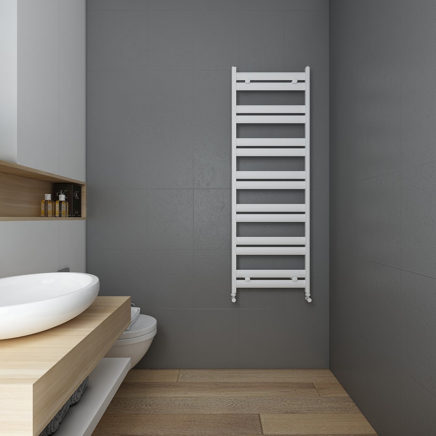 Carisa Soleil Aluminium Towel Radiators