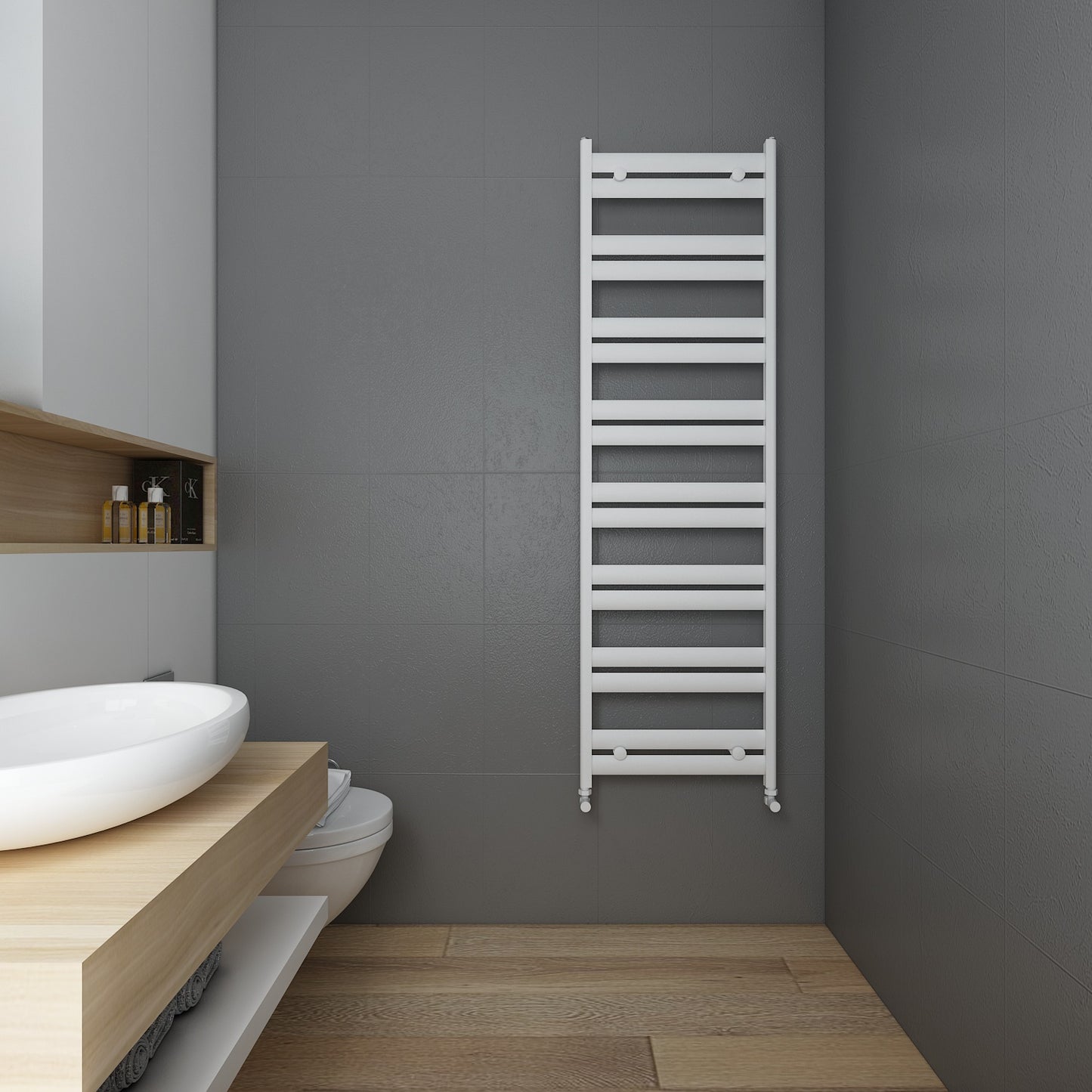 Carisa Soleil Aluminium Towel Radiators