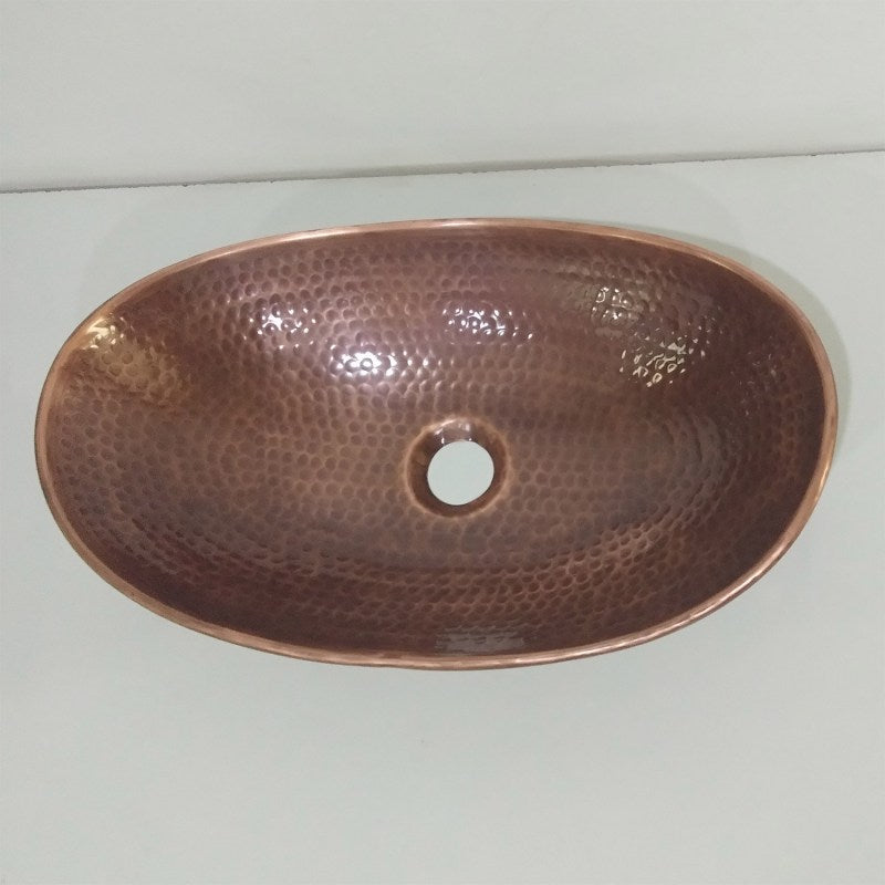 Coppersmith Creations Copper Boat Sink
