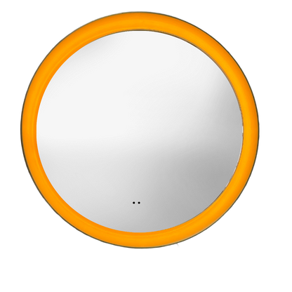 Tailored Bathrooms Orla 800mm LED Mirror with Demister & Colour Change – Brushed Brass / Bronze