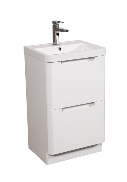 Tailored Bathrooms Monza 500mm Vanity & Basin | Floor Standing