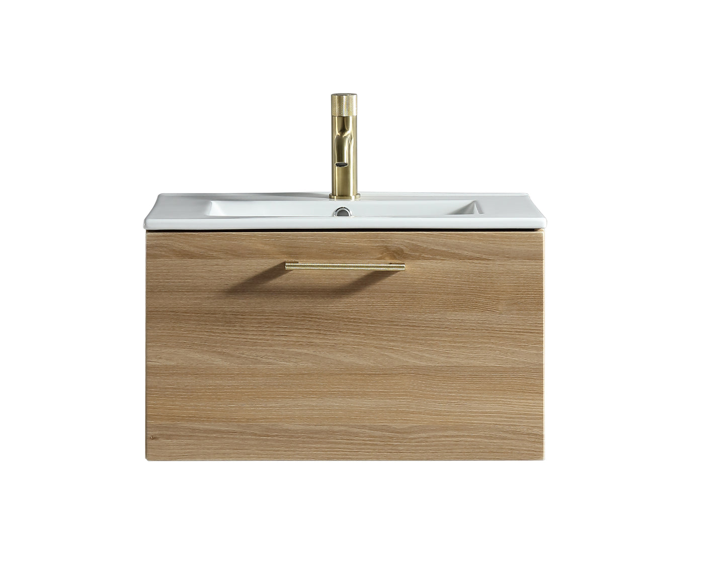 Tailored Bathrooms Piatta 600mm Wall Hung Vanity & Matte Basin – Modern Elegance with Practical Design
