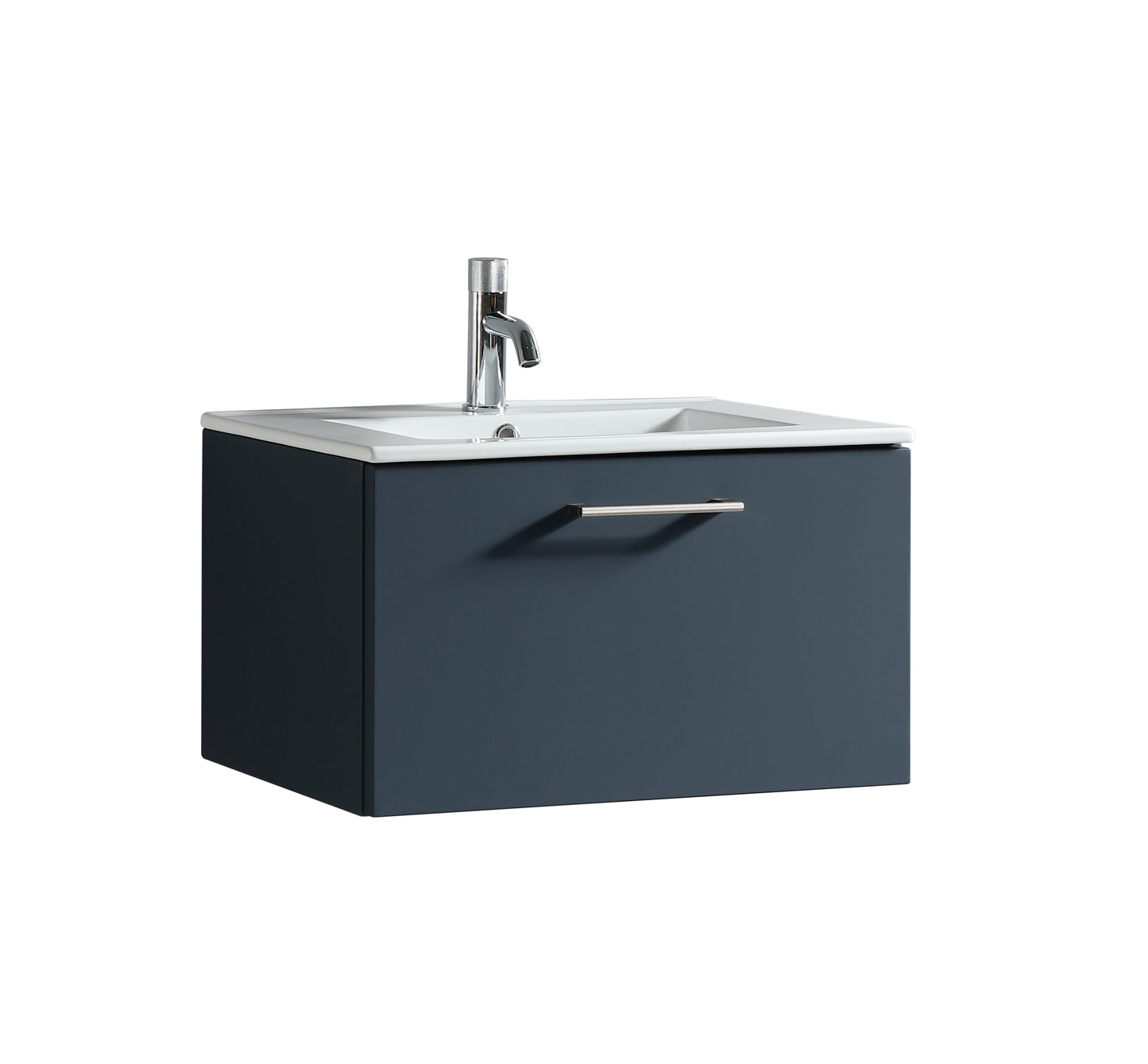 Tailored Bathrooms Piatta 600mm Wall Hung Vanity & Matte Basin – Modern Elegance with Practical Design