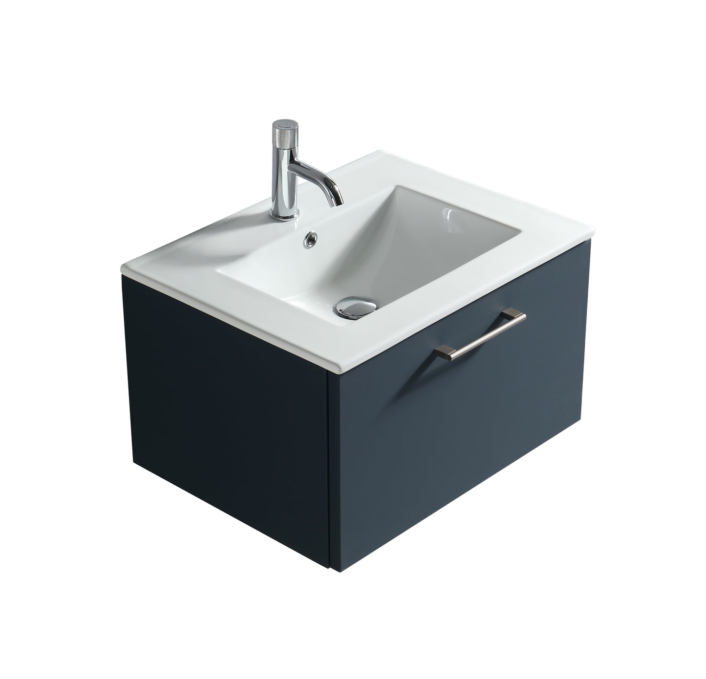 Tailored Bathrooms Piatta 600mm Wall Hung Vanity & Matte Basin – Modern Elegance with Practical Design