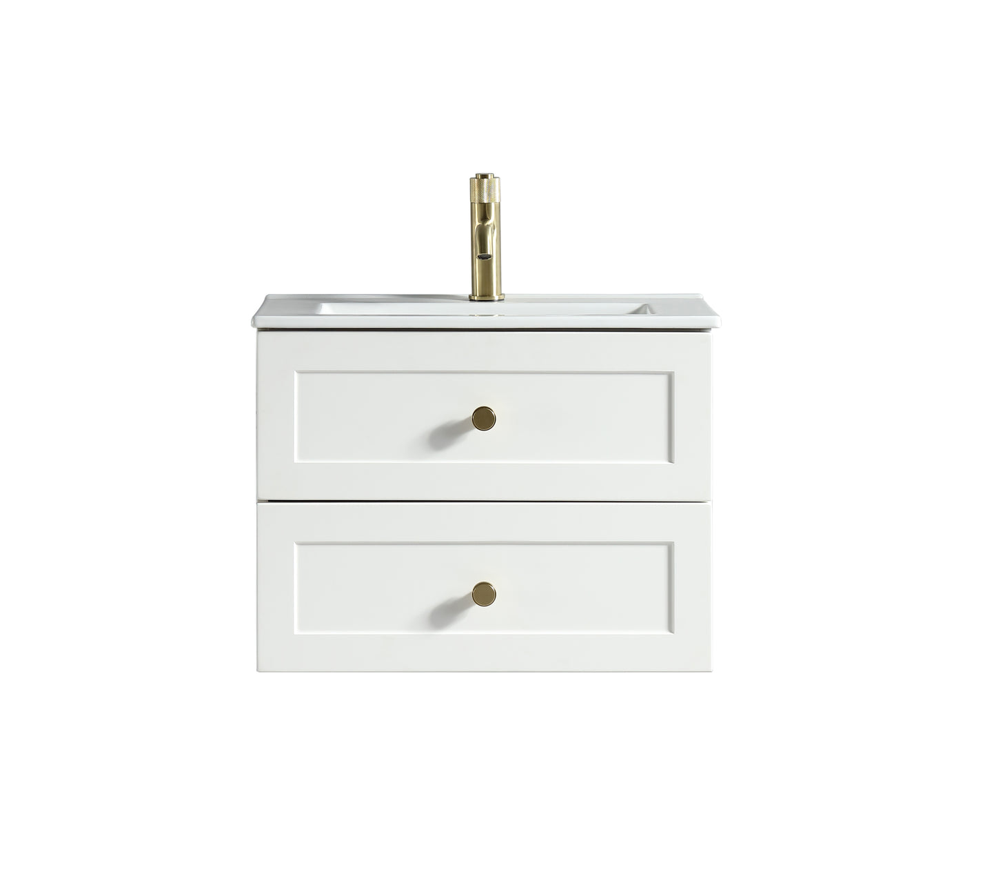 Tailored Bathrooms Bakewell 600mm Wall Hung Vanity Unit & Basin