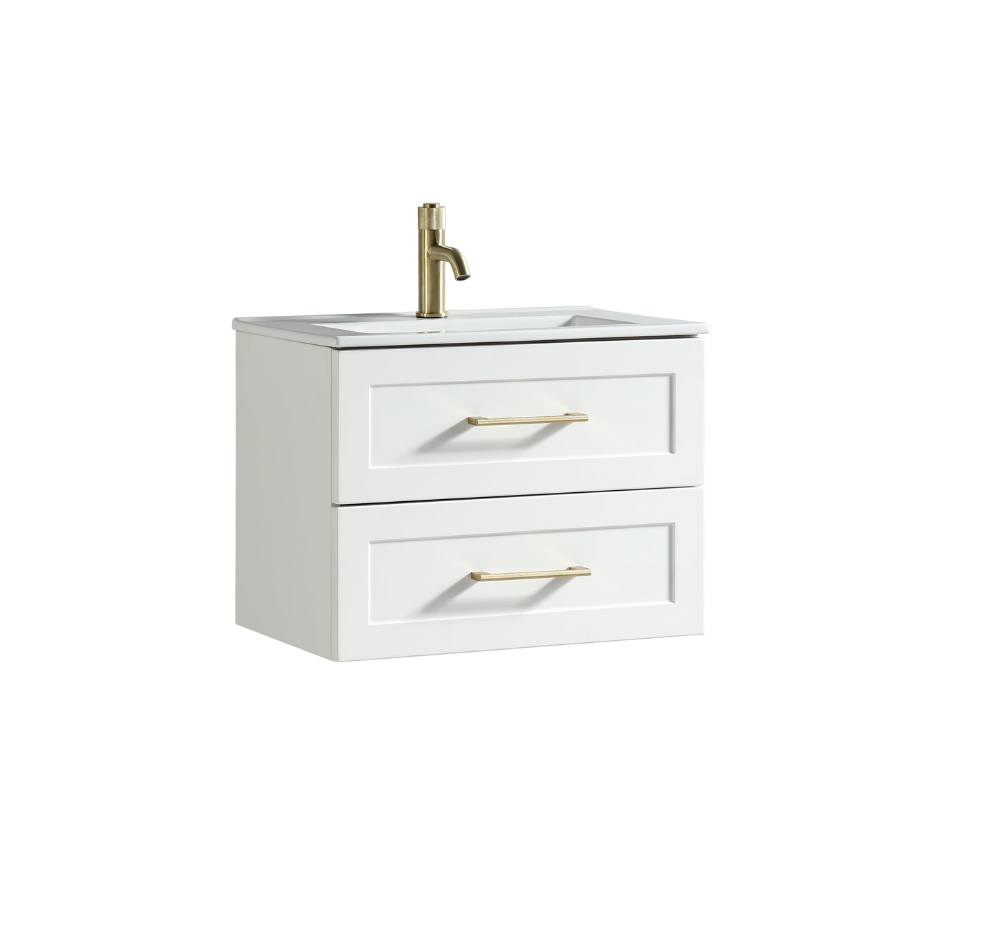 Tailored Bathrooms Bakewell 600mm Wall Hung Vanity Unit & Basin