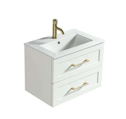 Tailored Bathrooms Bakewell 600mm Wall Hung Vanity Unit & Basin