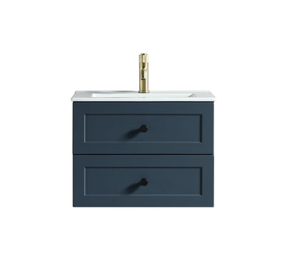 Tailored Bathrooms Bakewell 600mm Wall Hung Vanity Unit & Basin