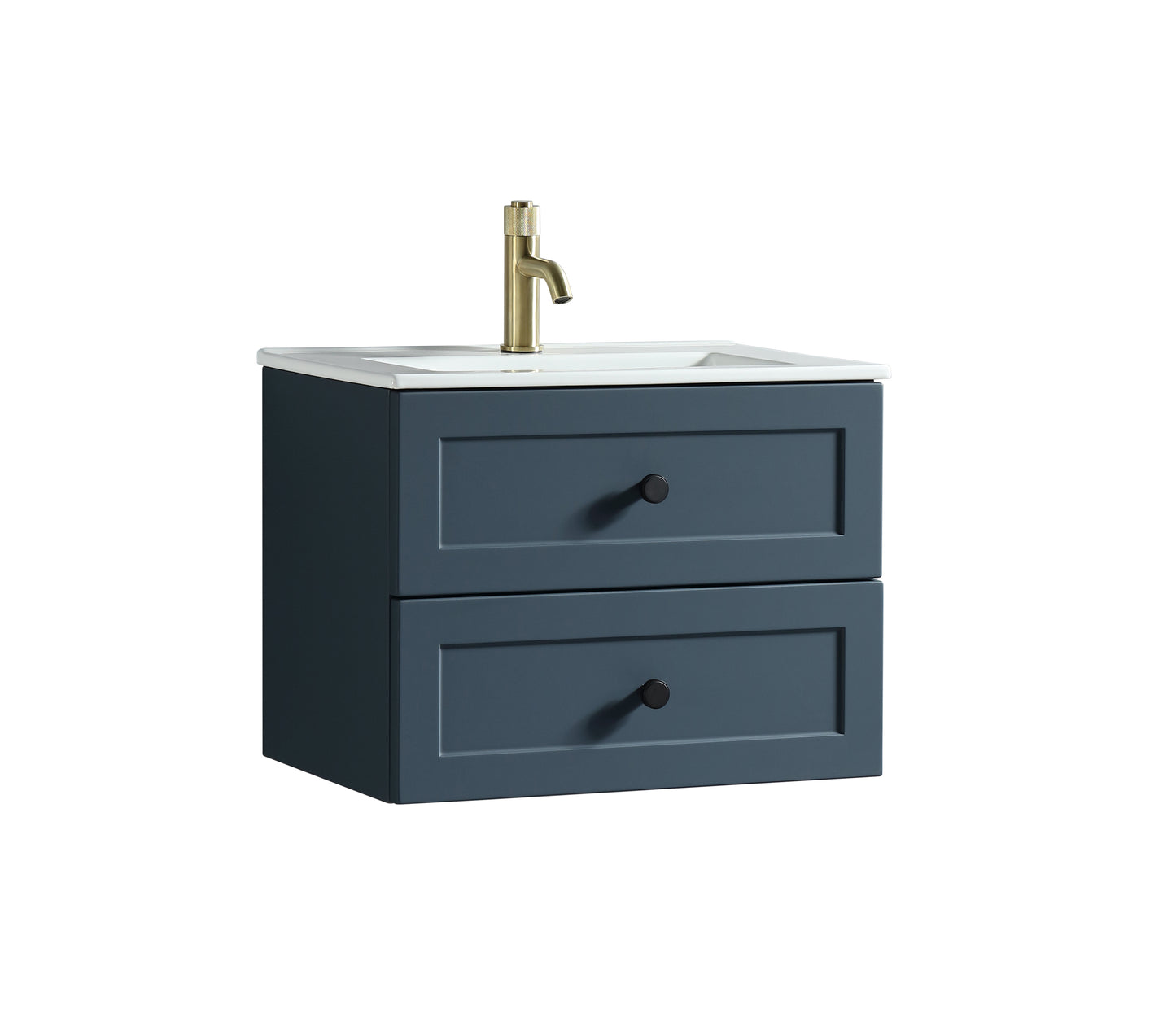 Tailored Bathrooms Bakewell 600mm Wall Hung Vanity Unit & Basin