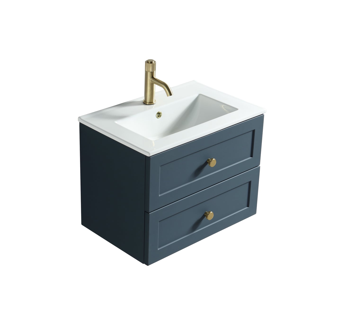 Tailored Bathrooms Bakewell 600mm Wall Hung Vanity Unit & Basin