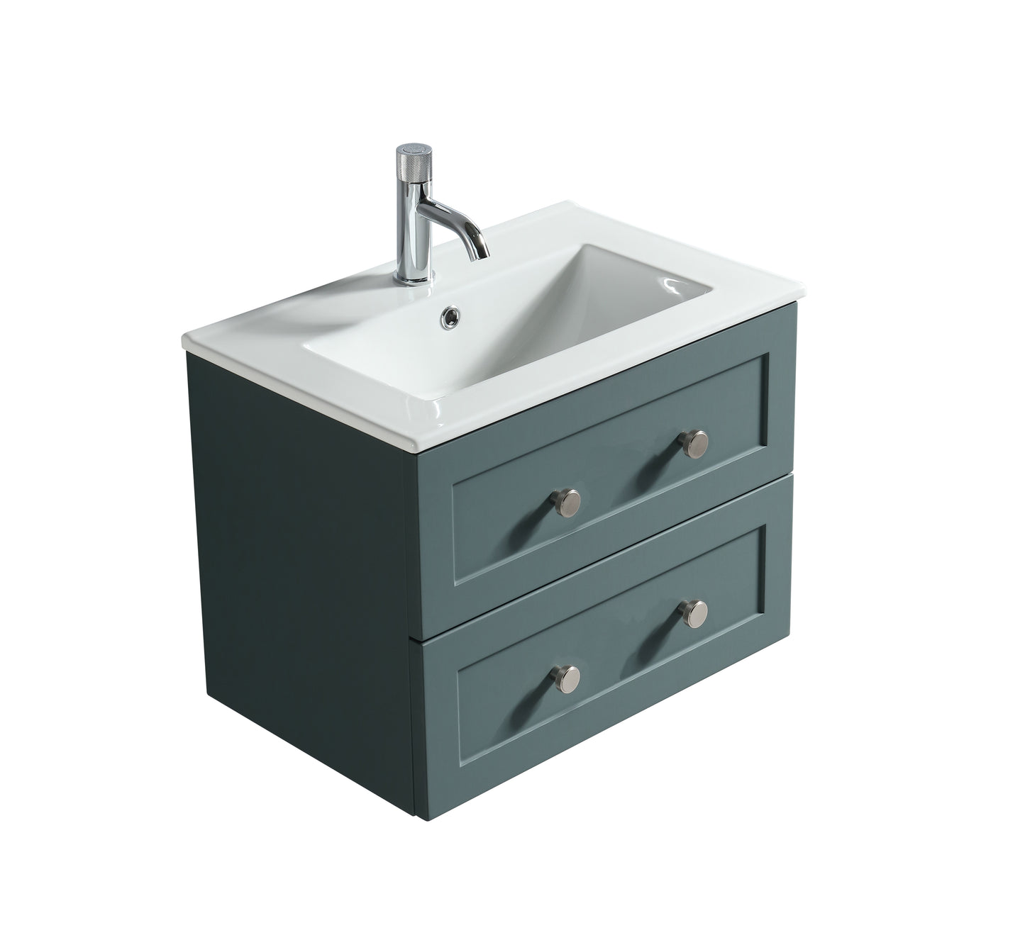 Tailored Bathrooms Bakewell 600mm Wall Hung Vanity Unit & Basin