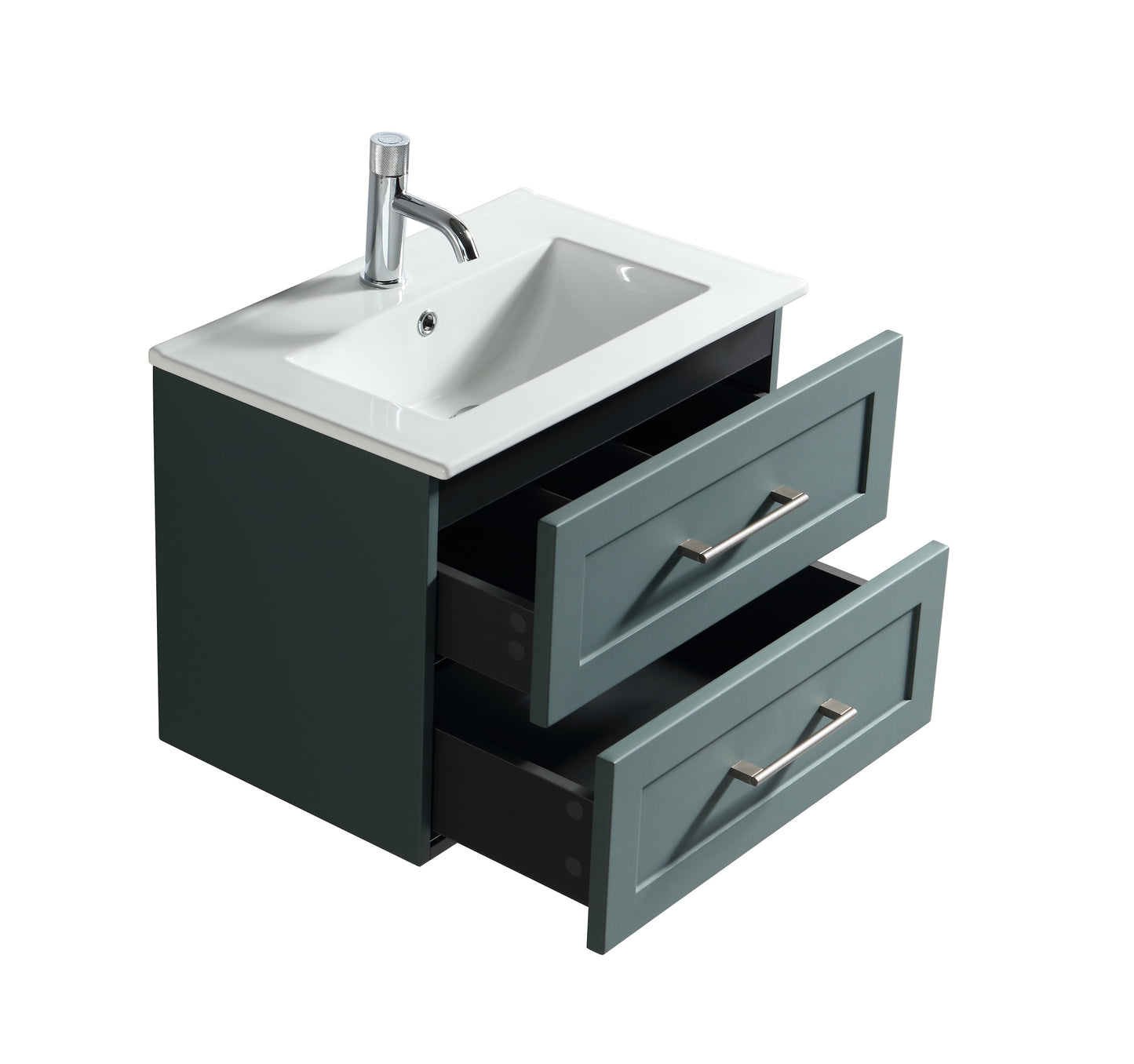Tailored Bathrooms Bakewell 600mm Wall Hung Vanity Unit & Basin