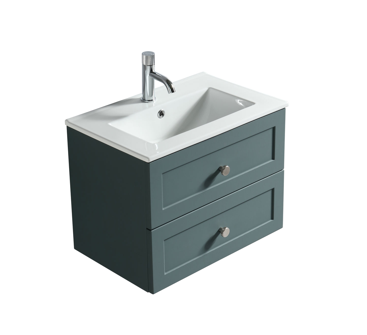 Tailored Bathrooms Bakewell 600mm Wall Hung Vanity Unit & Basin
