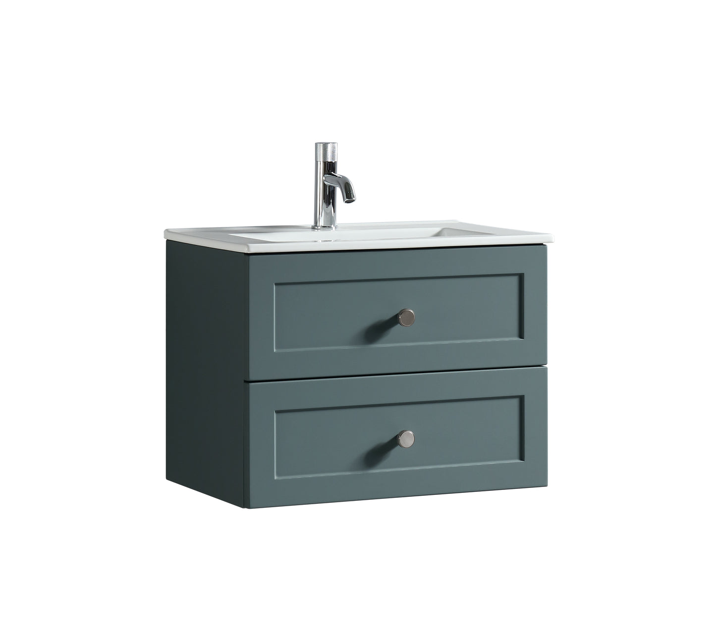 Tailored Bathrooms Bakewell 600mm Wall Hung Vanity Unit & Basin