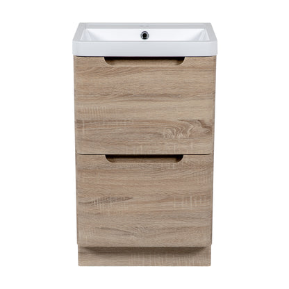 Tailored Bathrooms Monza 500mm Vanity & Basin | Floor Standing