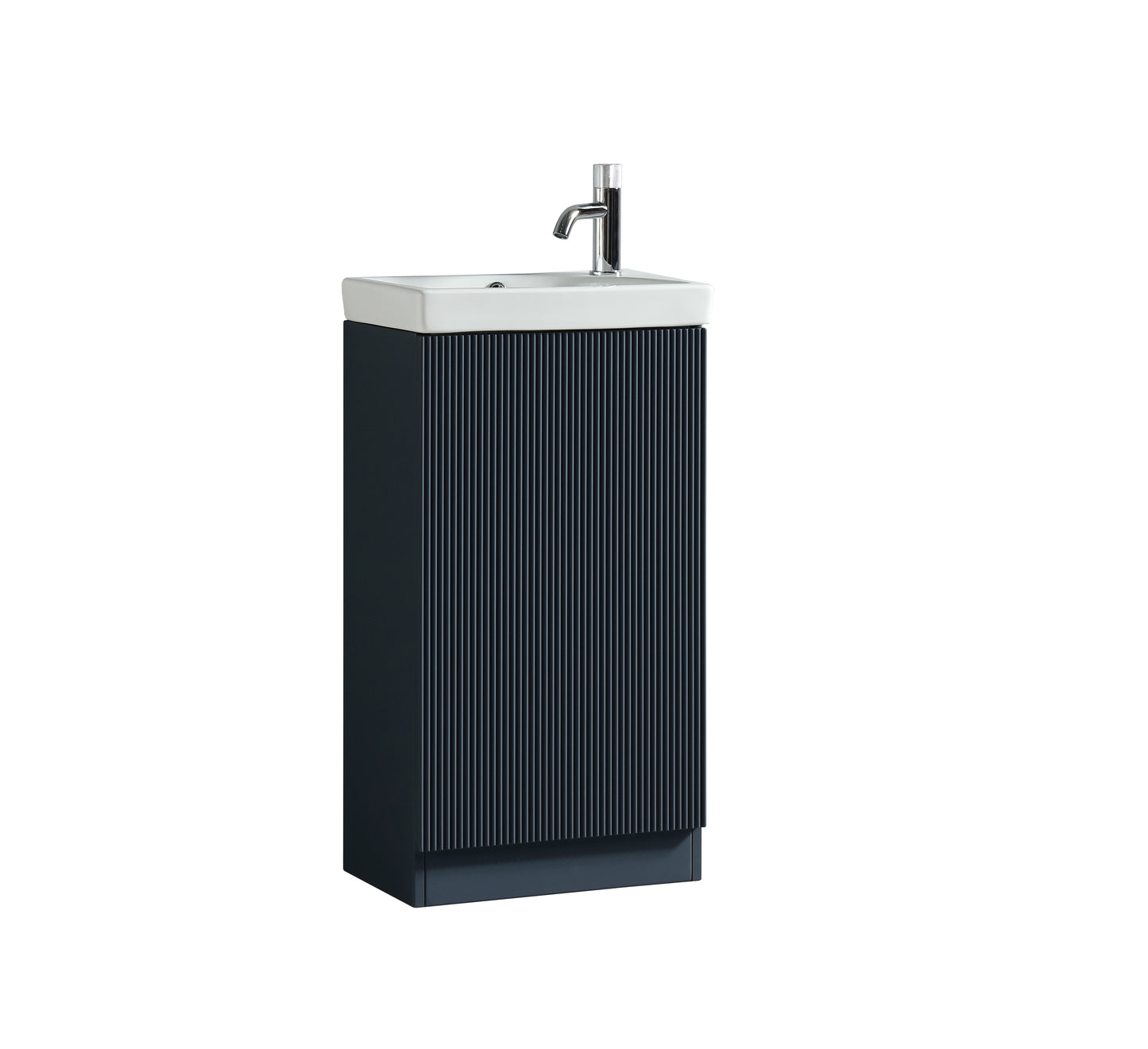 Tailored Bathrooms Flauto Mini 450mm Cloakroom Vanity & Basin | Compact Luxury for Smaller Spaces