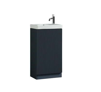 Tailored Bathrooms Flauto Mini Cloakroom Vanity & Basin | Compact Luxury for Smaller Spaces