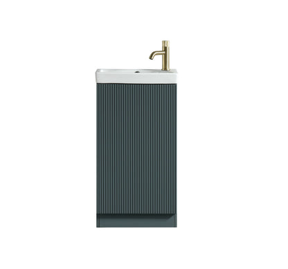 Tailored Bathrooms Flauto Mini Cloakroom Vanity & Basin | Compact Luxury for Smaller Spaces