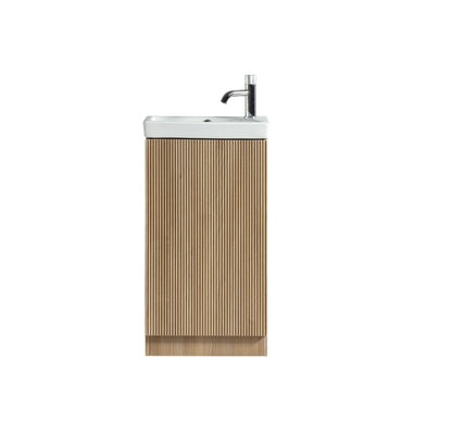 Tailored Bathrooms Flauto Mini Cloakroom Vanity & Basin | Compact Luxury for Smaller Spaces