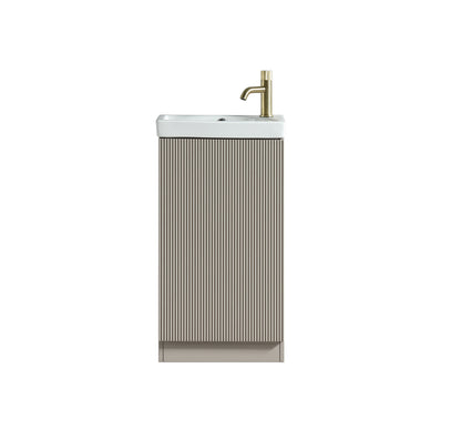 Tailored Bathrooms Flauto Mini Cloakroom Vanity & Basin | Compact Luxury for Smaller Spaces
