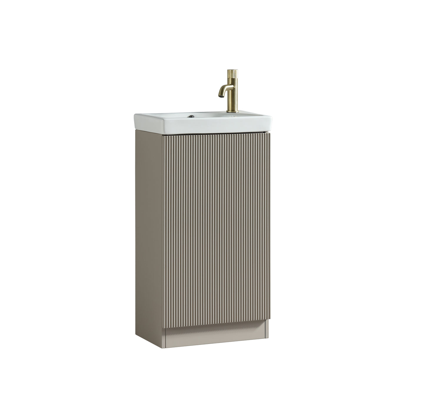 Tailored Bathrooms Flauto Mini 450mm Cloakroom Vanity & Basin | Compact Luxury for Smaller Spaces