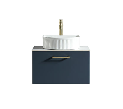Tailored Bathrooms Piatta 600mm Wall Hung Vanity Unit with Sintered Stone Countertop