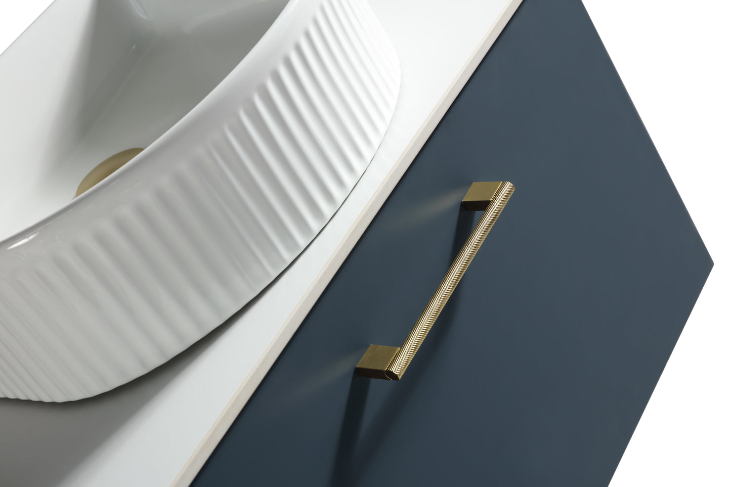 Tailored Bathrooms Piatta 600mm Wall Hung Vanity Unit with Sintered Stone Countertop