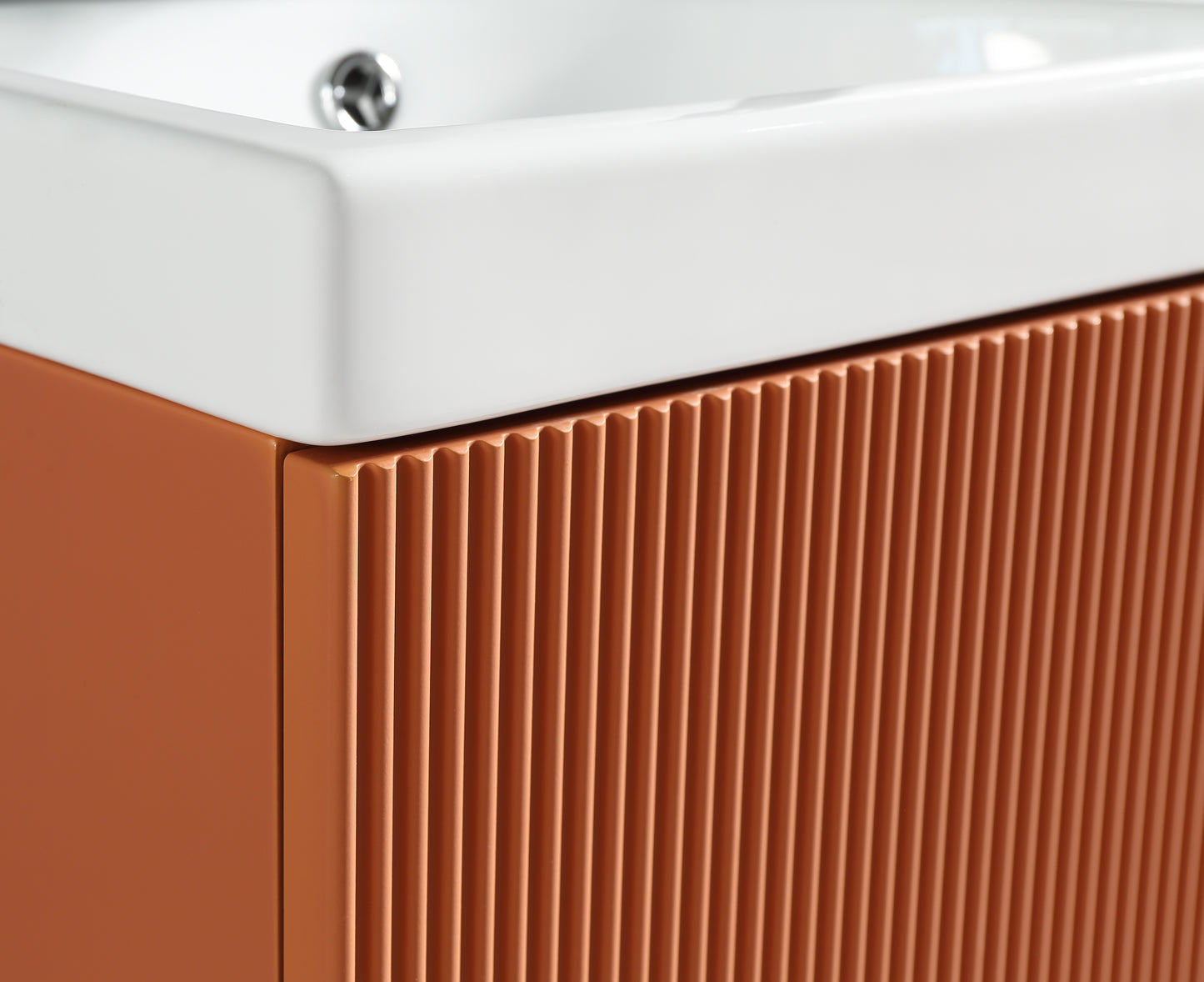 Tailored Bathrooms Flauto Mini 450mm Wall Hung Cloakroom Vanity Unit & Basin