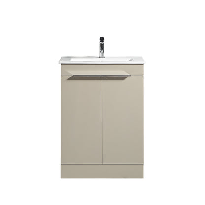 Tailored Bathrooms Sora 600mm Floor Standing Vanity Unit & Basin – Two Door